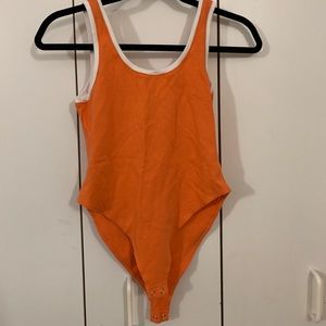 Spring/Orange bodysuit